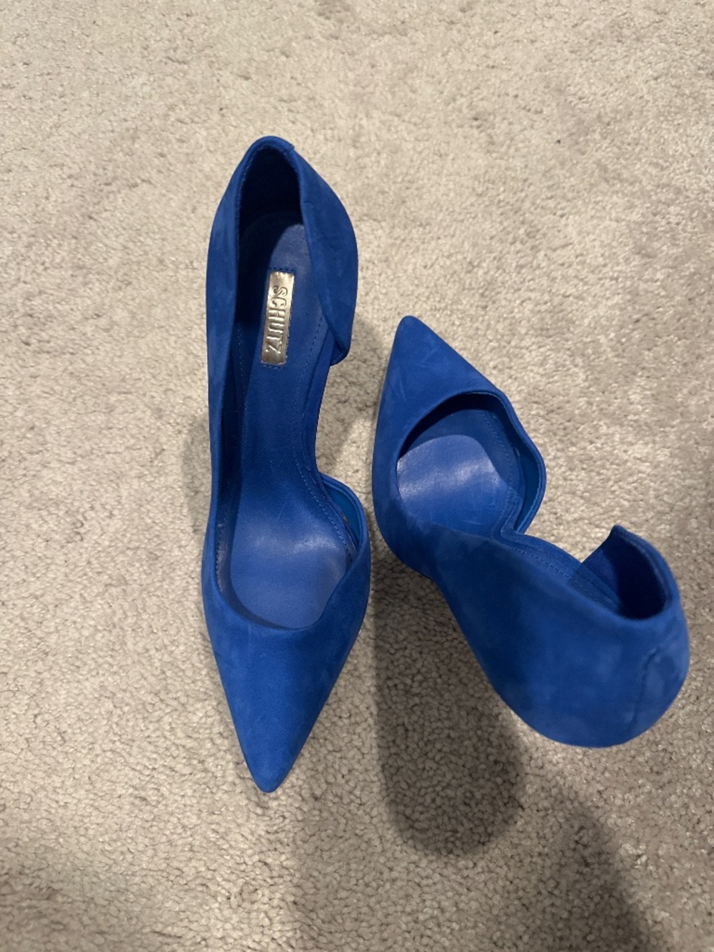 Cobalt Blue SCHUTZ heels